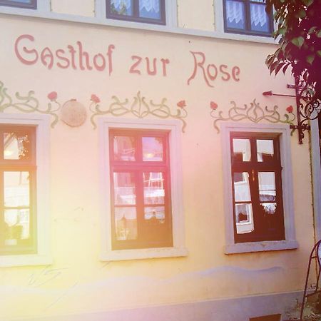 Gasthaus & Pension "Zur Rose" Веймар Екстер'єр фото
