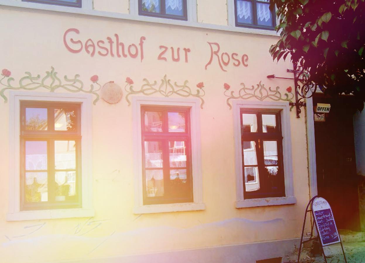 Gasthaus & Pension "Zur Rose" Веймар Екстер'єр фото